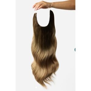 Hidden Crown Original 12" Med Brown To Bronde Balayage NEW IN PACKAGE B3/622